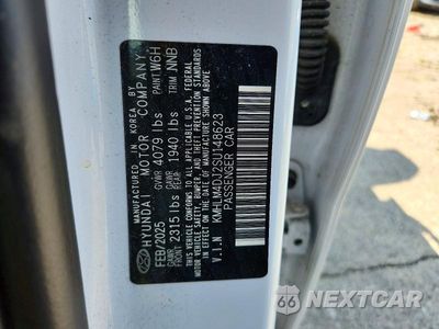 Zdjęcie 12 z 12 samochodu: 2025 HYUNDAI ELANTRA HYBRID SEL SPORT VIN:KMHLM4DJ2SU148623 - miniatura