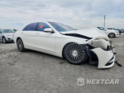 Czwarte zdjęcie samochodu z boku: 2019 MERCEDES-BENZ S 450 VIN:WDDUG6GBXKA437708 - miniatura