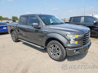 Czwarte zdjęcie samochodu z boku: 2016 FORD F150 SUPERCREW VIN:1FTEW1CP6GKF16283 - miniatura