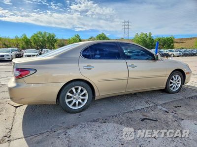 Trzecie zdjęcie samochodu z tyłu: 2003 LEXUS ES 300 VIN:JTHBF30G835040774 - miniatura