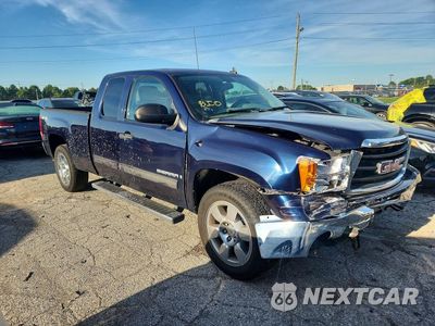 Czwarte zdjęcie samochodu z boku: 2009 GMC SIERRA K1500 SLE VIN:1GTEK29J99Z165979 - miniatura