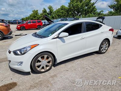 2013 HYUNDAI ELANTRA LIMITED 5NPDH4AE8DH302107 - główne zdjęcie licytacji z USA - miniatura