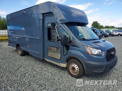Czwarte zdjęcie samochodu z boku: 2021 FORD TRANSIT - DELIVERY TRUCK VIN:1FDDF6P80MKA97057 - miniatura