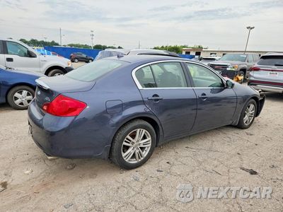 Trzecie zdjęcie samochodu z tyłu: 2012 INFINITI G37 SEDAN X VIN:JN1CV6AR4CM971016 - miniatura