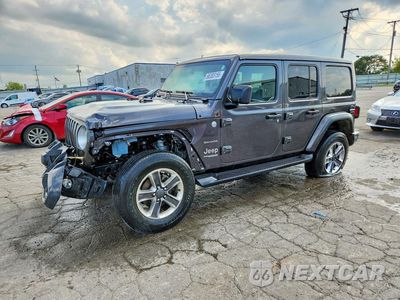 2021 JEEP WRANGLER UNLIMITED SAHARA 1C4HJXEN9MW573267 - główne zdjęcie licytacji z USA - miniatura