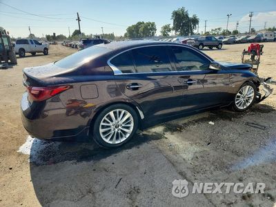 Trzecie zdjęcie samochodu z tyłu: 2018 INFINITI Q50 3.0T LUXE VIN:JN1EV7AP8JM361162 - miniatura