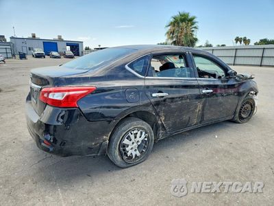 Trzecie zdjęcie samochodu z tyłu: 2017 NISSAN SENTRA S VIN:3N1AB7AP2HY286408 - miniatura