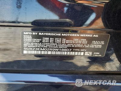Zdjęcie 14 z 14 samochodu: 2024 BMW X7 XDRIVE40I VIN:5UX23EM02R9W18807 - miniatura
