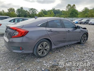 Trzecie zdjęcie samochodu z tyłu: 2016 HONDA CIVIC EXL VIN:19XFC1F7XGE003307 - miniatura