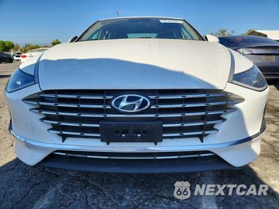 Piąte zdjęcie samochodu w środku: 2021 HYUNDAI SONATA HYBRID BLUE VIN:KMHL24JJ3MA033754 - miniatura