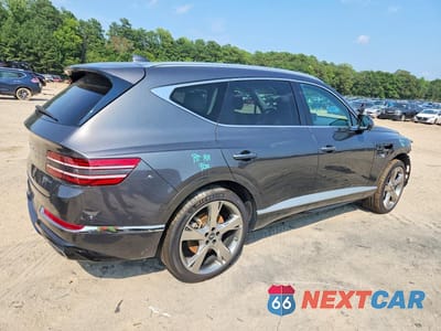 Trzecie zdjęcie samochodu z tyłu: 2022 GENESIS GV80 3.5T VIN:KMUHCESC5NU081041 - miniatura