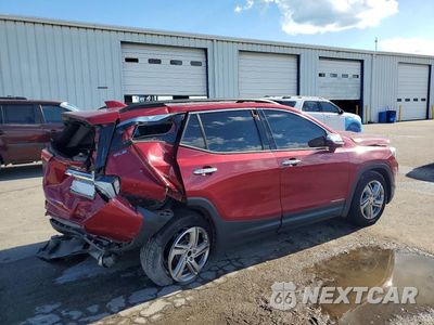 Trzecie zdjęcie samochodu z tyłu: 2018 GMC TERRAIN SLE VIN:3GKALMEX0JL157965 - miniatura