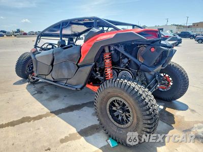 Trzecie zdjęcie samochodu z tyłu: 2022 CAN-AM MAVERICK X3 UTILITY VEHICLE VIN:3JBVKAV44NE000683 - miniatura