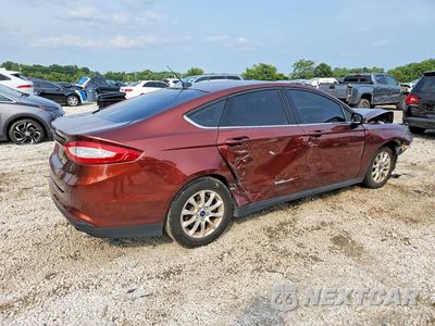 Trzecie zdjęcie samochodu z tyłu: 2016 FORD FUSION S VIN:3FA6P0G75GR351396 - miniatura