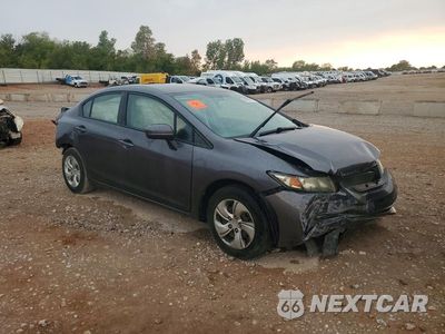 Czwarte zdjęcie samochodu z boku: 2014 HONDA CIVIC LX VIN:19XFB2F52EE227997 - miniatura