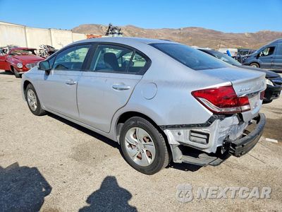 Drugie zdjęcie samochodu z przodu: 2015 HONDA CIVIC LX VIN:19XFB2F55FE094721 - miniatura