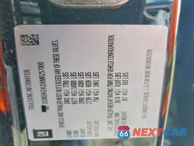 Zdjęcie 13 z 13 samochodu: 2021 CHEVROLET SUBURBAN K1500 RST VIN:1GNSKEKDXMR257000 - miniatura