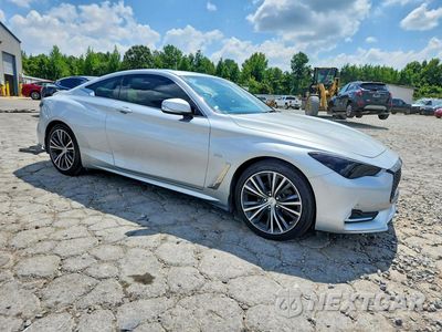 Czwarte zdjęcie samochodu z boku: 2017 INFINITI Q60 2.0T PREMIUM VIN:JN1CV7ELXHM321187 - miniatura