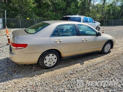 Trzecie zdjęcie samochodu z tyłu: 2003 HONDA ACCORD LX VIN:1HGCM56343A039657 - miniatura