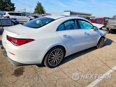 Trzecie zdjęcie samochodu z tyłu: 2021 MERCEDES-BENZ CLA 250 4MATIC VIN:W1K5J4HB5MN171048 - miniatura