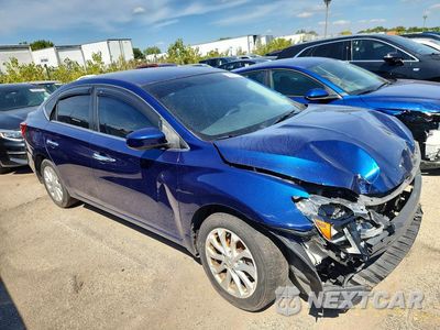 Czwarte zdjęcie samochodu z boku: 2019 NISSAN SENTRA S VIN:3N1AB7AP5KY216215 - miniatura