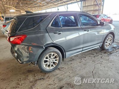 Trzecie zdjęcie samochodu z tyłu: 2018 CHEVROLET EQUINOX LS VIN:3GNAXHEV7JL100787 - miniatura