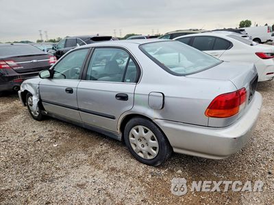 Drugie zdjęcie samochodu z przodu: 1998 HONDA CIVIC LX VIN:1HGEJ6672WL049512 - miniatura
