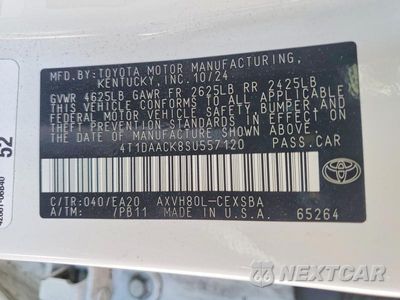 Zdjęcie 13 z 13 samochodu: 2025 TOYOTA CAMRY SE VIN:4T1DAACK8SU557120 - miniatura