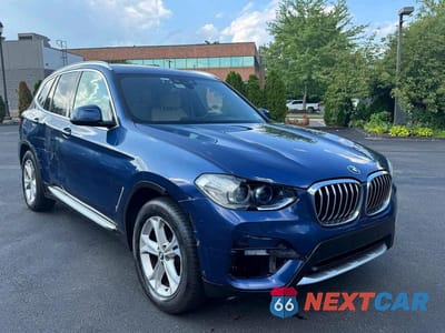 Czwarte zdjęcie samochodu z boku: 2020 BMW X3 XDRIVE30I VIN:5UXTY5C05L9D37344 - miniatura