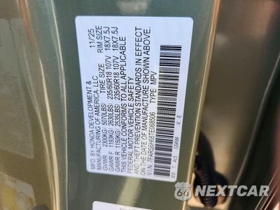 Zdjęcie 13 z 13 samochodu: 2026 HONDA CR-V TRAILSPORT VIN:7FARS6H68TE068506 - miniatura