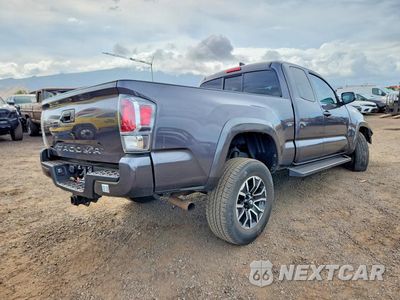 Trzecie zdjęcie samochodu z tyłu: 2022 TOYOTA TACOMA SR V6 VIN:3TYRZ5CN4NT022450 - miniatura