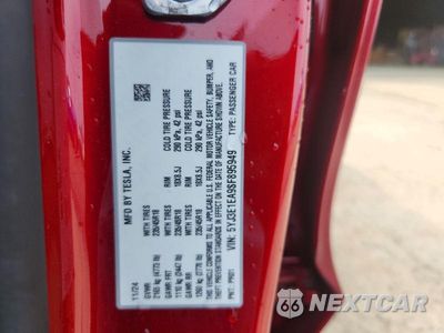 Zdjęcie 12 z 12 samochodu: 2025 TESLA MODEL 3 VIN:5YJ3E1EA9SF895949 - miniatura
