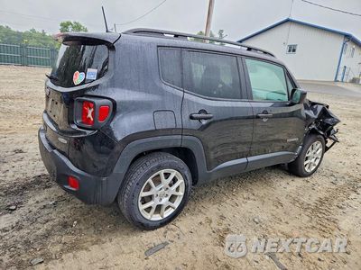 Trzecie zdjęcie samochodu z tyłu: 2020 JEEP RENEGADE LATITUDE VIN:ZACNJBBB5LPL35456 - miniatura