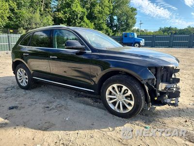 Czwarte zdjęcie samochodu z boku: 2016 AUDI Q5 PREMIUM PLUS VIN:WA1L2AFP4GA121341 - miniatura