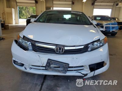 Piąte zdjęcie samochodu w środku: 2012 HONDA CIVIC EXL VIN:19XFB2F98CE036276 - miniatura