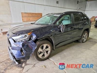 2021 TOYOTA RAV4 HYBRID XLE PREMIUM 4T3B6RFV2MU045747 - główne zdjęcie licytacji z USA - miniatura