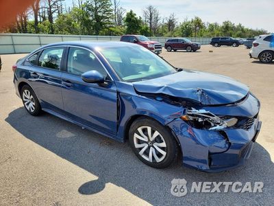 Czwarte zdjęcie samochodu z boku: 2026 HONDA CIVIC LX VIN:2HGFE2F24TH503273 - miniatura
