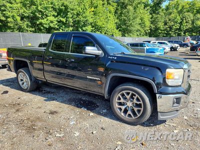 Czwarte zdjęcie samochodu z boku: 2015 GMC SIERRA K1500 SLE VIN:1GTV2UEC3FZ434069 - miniatura