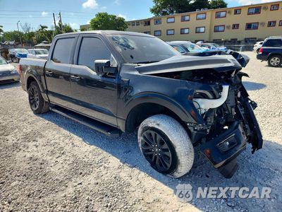 Czwarte zdjęcie samochodu z boku: 2025 FORD F150 XLT VIN:1FTFW3L53SKE99756 - miniatura
