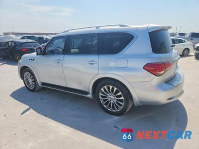 Drugie zdjęcie samochodu z przodu: 2015 INFINITI QX80 BASE VIN:JN8AZ2NF9F9574110 - miniatura