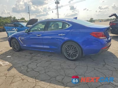 Drugie zdjęcie samochodu z przodu: 2019 GENESIS G70 ADVANCED VIN:KMTG64LA5KU036272 - miniatura
