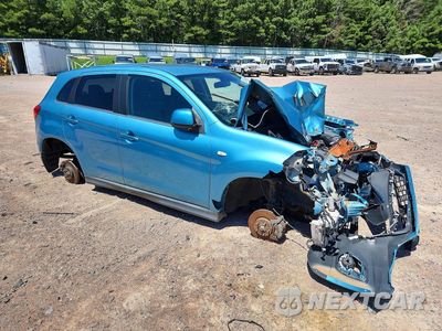 Czwarte zdjęcie samochodu z boku: 2014 MITSUBISHI OUTLANDER SPORT SE VIN:4A4AR4AU6EE031582 - miniatura
