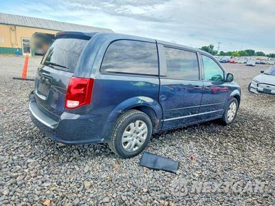 Trzecie zdjęcie samochodu z tyłu: 2014 DODGE GRAND CARAVAN SE VIN:2C4RDGBGXER473982 - miniatura