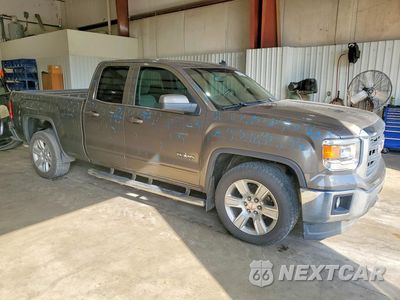 Czwarte zdjęcie samochodu z boku: 2014 GMC SIERRA C1500 SLE VIN:1GTR1UECXEZ361589 - miniatura