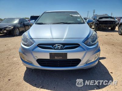 Piąte zdjęcie samochodu w środku: 2012 HYUNDAI ACCENT GLS VIN:KMHCU4AE2CU055660 - miniatura