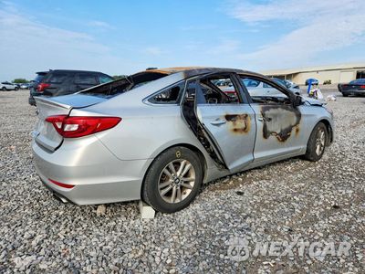 Trzecie zdjęcie samochodu z tyłu: 2017 HYUNDAI SONATA SE VIN:5NPE24AF7HH564608 - miniatura
