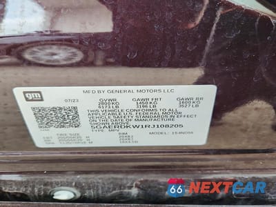 Zdjęcie 13 z 13 samochodu: 2024 BUICK ENCLAVE AVENIR VIN:5GAERDKW1RJ108205 - miniatura