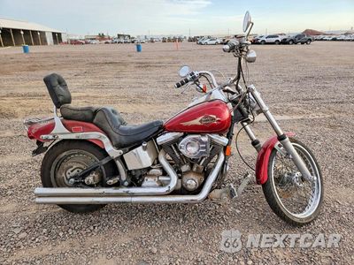 1998 HARLEY-DAVIDSON FXST CUSTOM 1HD1BKL18WY020830 - główne zdjęcie licytacji z USA - miniatura