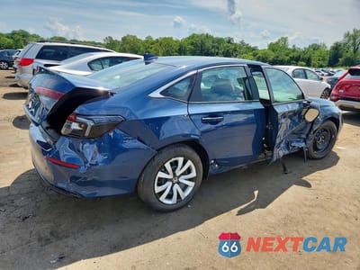 Trzecie zdjęcie samochodu z tyłu: 2026 HONDA CIVIC LX VIN:2HGFE2F29TH608410 - miniatura