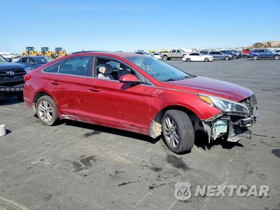 Czwarte zdjęcie samochodu z boku: 2016 HYUNDAI SONATA SE VIN:5NPE24AF6GH408770 - miniatura